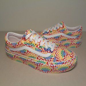 Vans Size 5.5 M OLD SKOOL PLATFORM X Pride Collection Sneakers New Men's Shoes